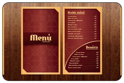 Menu Card